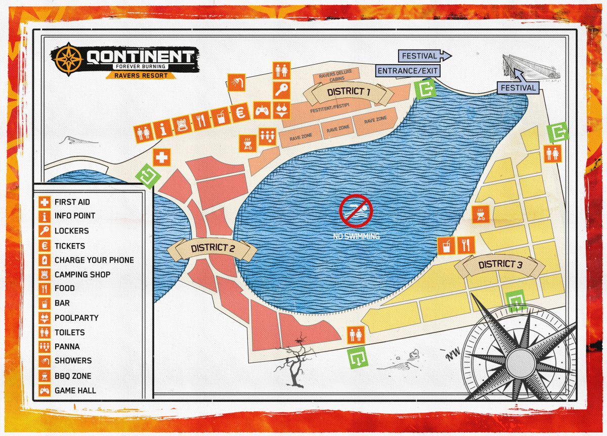 Camping Map